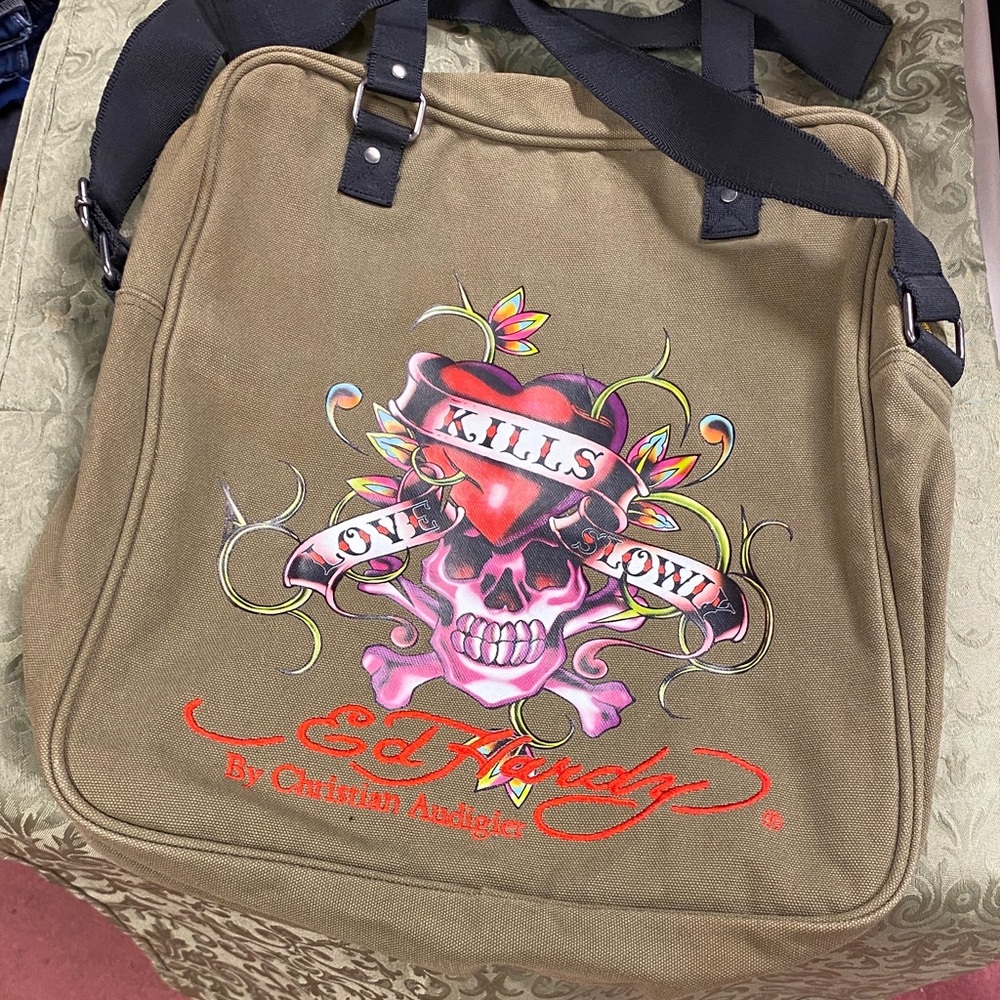 Ed Hardy Skull Bag